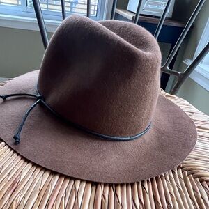 Stylish Brown Fedora Hat